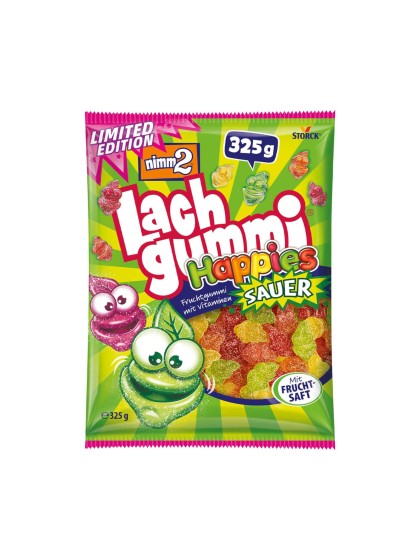 Nimm2 Lachgummi Happies Sauer 325g