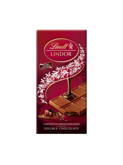 Lindt Lindor double choc 100g