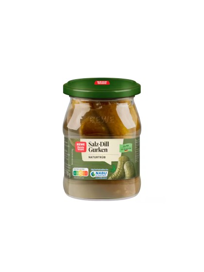 Rewe castraveti cu sare si marar 670g