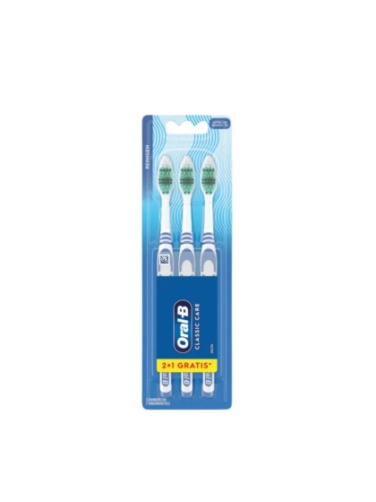 Oral B periute dinti Classic Care mediu 3buc