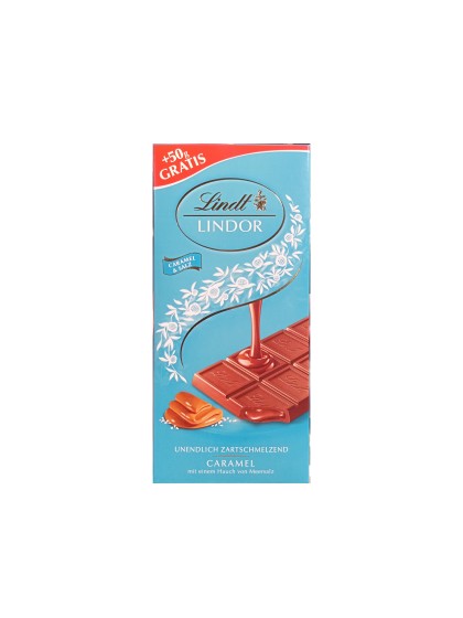Lindt Lindor caramel sarat 150g