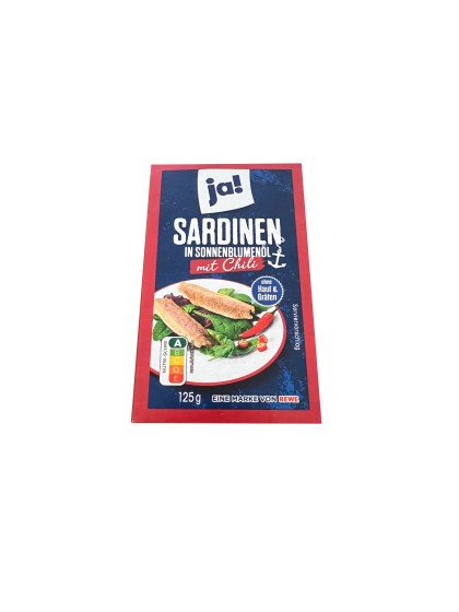 Sardine chili Ja 125g