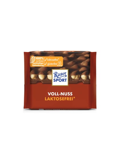 Ritter Sport voll nuss fara lactoza 100g