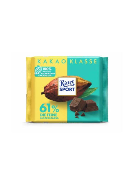 Ritter Sport 61cacao 100g