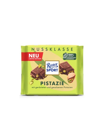 Ritter Sport Nuss Klasse Pistazie 100g