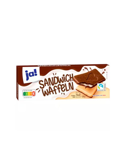 Ja sandwich napolitane 128g