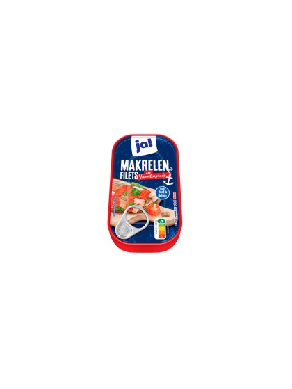 Ja file macrou in sos tomat 125g