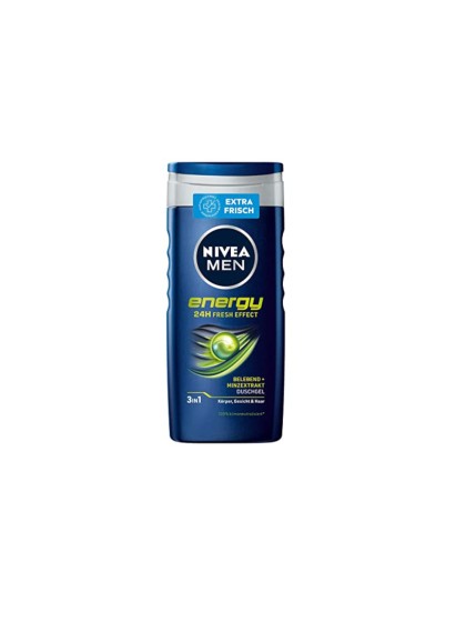 Nivea Men gel dus 3in1 Energy extract menta 250ml