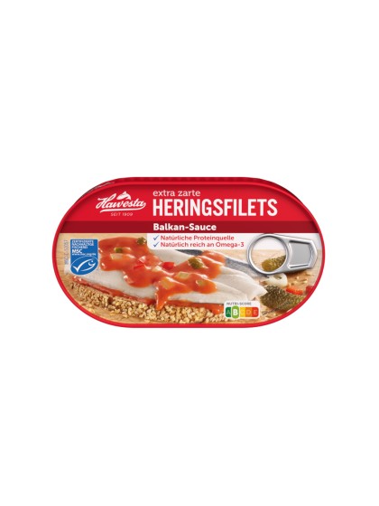 Hawesta file hering Balkan 200g