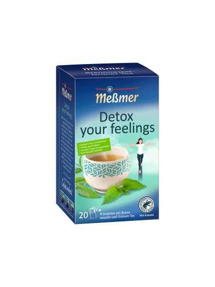Ceai Messmer Detox Y Feelings 20buc 40g