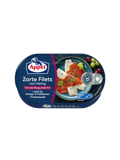 Appel file hering Burgunder 200g