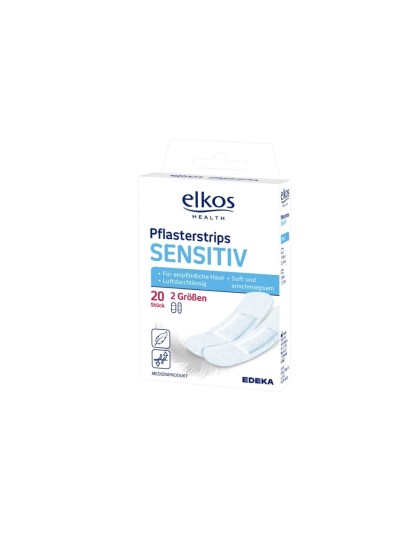 Elkos plasturi sensitiv 20buc