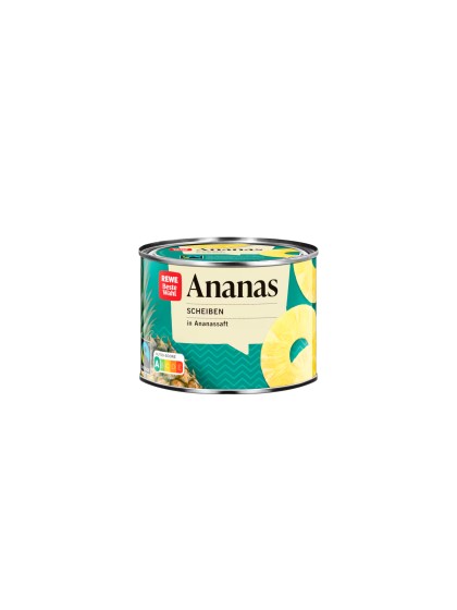 Compot ananas felii 142g