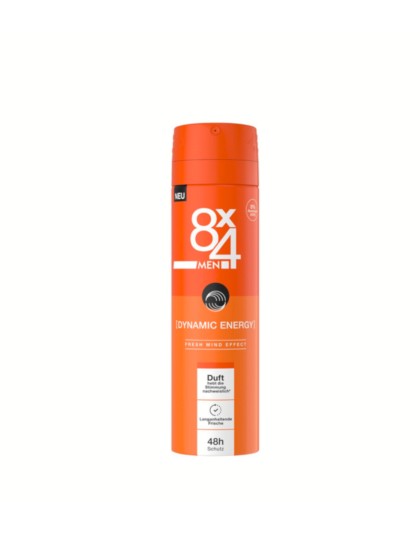 Deo spray 8x4 Men Dynamic Energy 150ml
