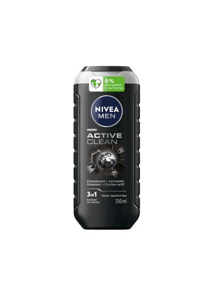 Nivea Men gel dus Active Clean 250ml