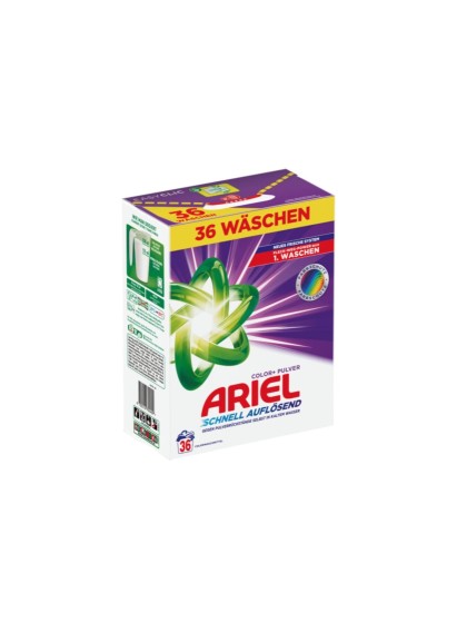 Detergent Ariel pudra color 36sp