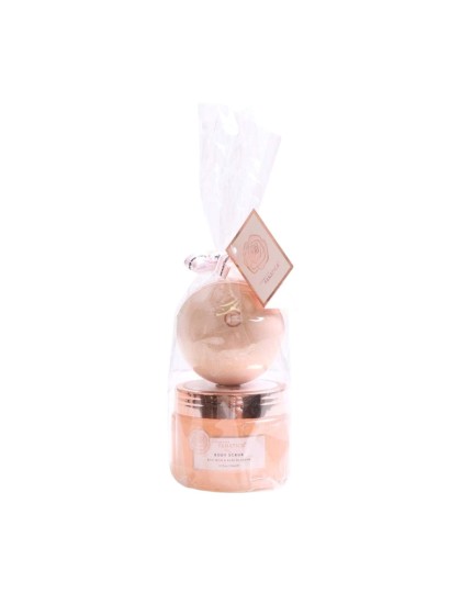 Set baie 2 buc exfoliant cu fizzer