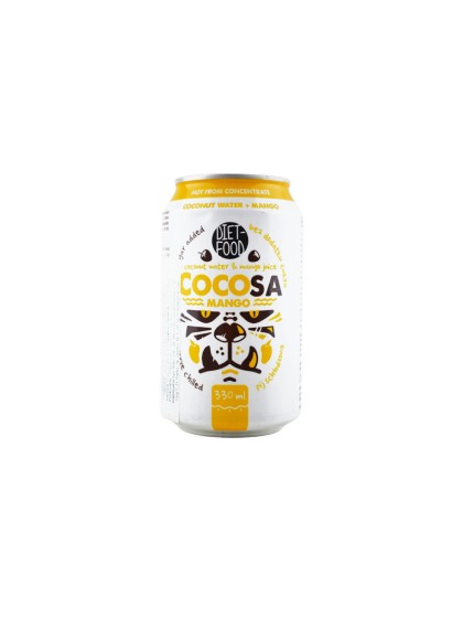 Apa de cocos naturala cu mango 330ml