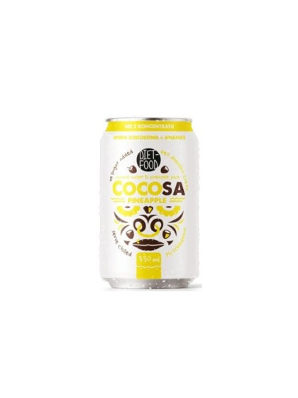 Apa de cocos naturala cu ananas 330ml