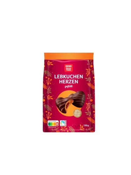 Turta dulce herzen Rewe vm umplute 150g