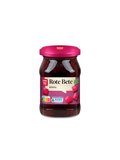 Sfecla rosie cuburi Rewe 330g