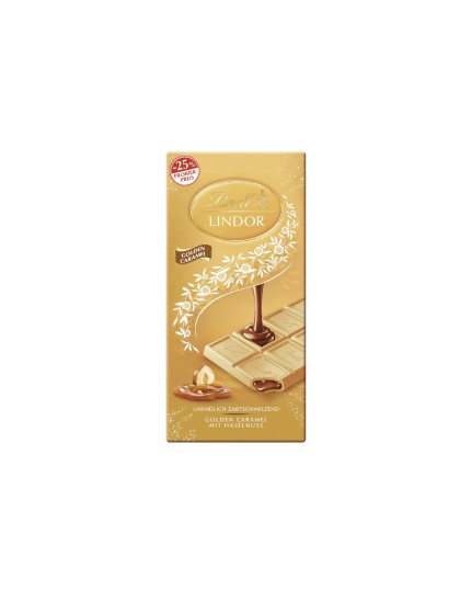 Lindt Lindor Golden Caramel 100g
