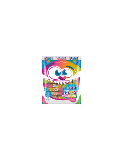 PEZ Fizzy Monster Tutti Frutti 10x6g
