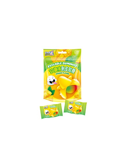 Peelable Gummies aroma mango 75g