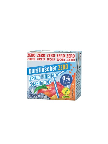 Ice Tea Durstloscher piersica Zero 500ml