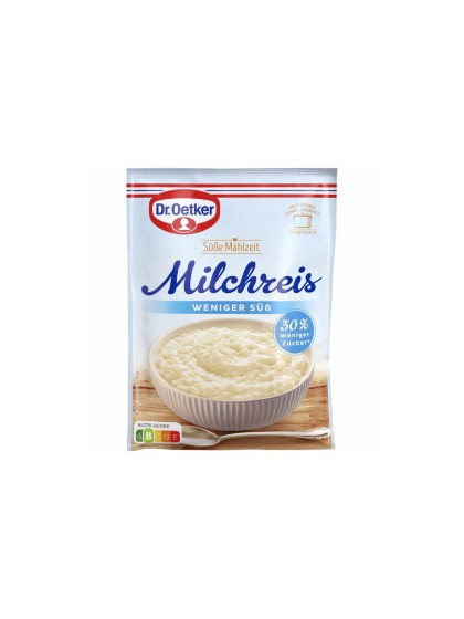 Dr Oetker orez cu lapte mai putin zahar 112g